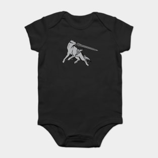 Great Grey Wolf Sif Baby Bodysuit